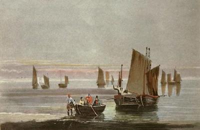 A Calm (Restrike Etching)