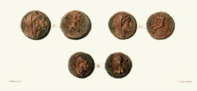 Coins (Six) (Restrike Etching) art print by Edward Henry Corbould