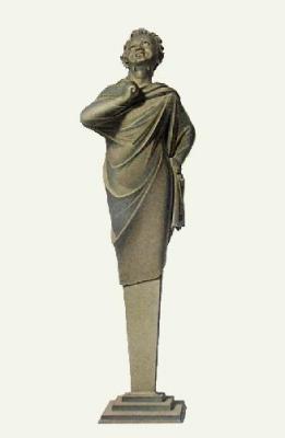 Statue - Pl. XXVIII (Restrike Etching) art print by Edward Henry Corbould