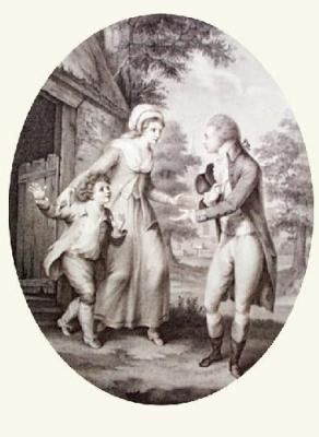 Woman of the Lime Trees (Restrike Etching) art print by G.R. Ryley