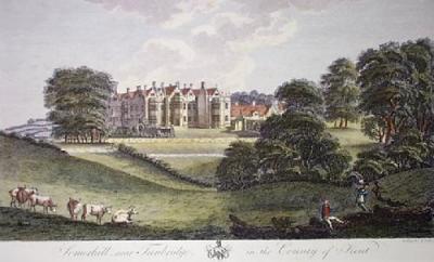 Somerhill (Restrike Etching) art print by Godfrey