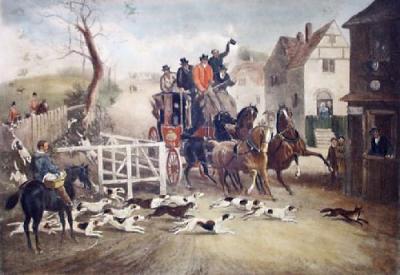 Good Run (Restrike Etching) art print by Henry Alken