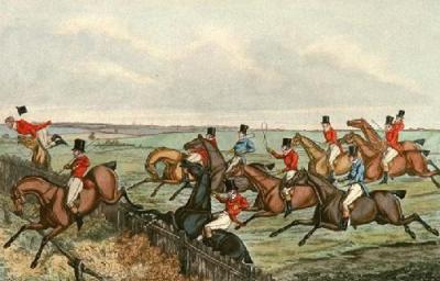 Slap Fence (Restrike Etching) art print by Henry Alken