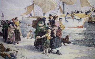 Sweethearts & Wives (Restrike Etching) art print by J.C. Morris