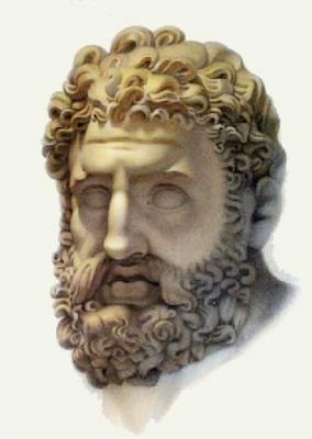 Marble Bust - Pl. XLIV (Restrike Etching) art print by J.S. Agar