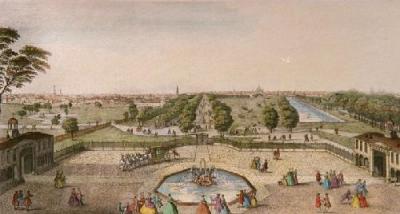 St James Park (Restrike Etching)