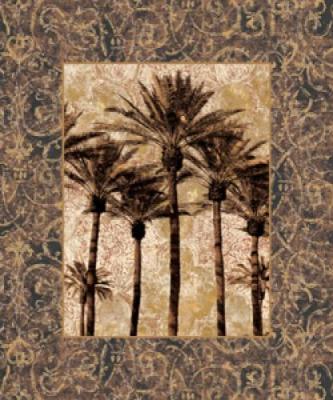 Palm Collage II art print by John Seba