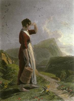 Early Dawn (Restrike Etching) art print by Joshua Cristall