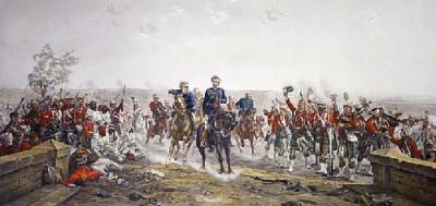 Tel-el-Kebir (Restrike Etching) art print by Lady Elizabeth Butler