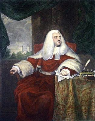 Sir Francis Buller (Restrike Etching) art print by Mather Brown