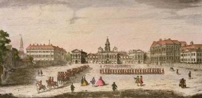 St James Park (The Parade) (Restrike Etching) art print by Maurer
