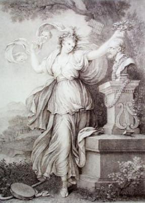 Thalia (Restrike Etching) art print by Richard Cosway