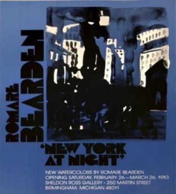 New York at Night, unsigned