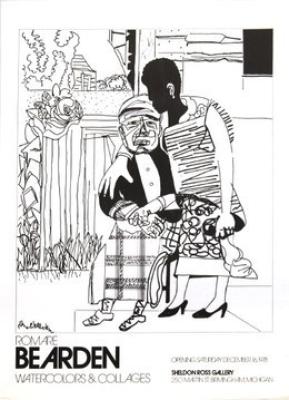 Watercolors and Collages, 1978, unsigned