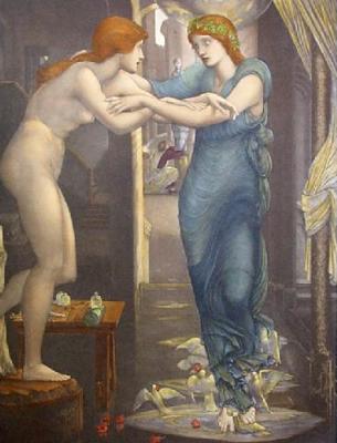 Birth of Galatea (Restrike Etching) art print by Sir Edward Burne-Jones