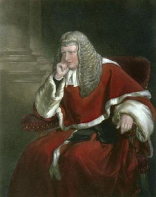 Sir W.Erle (Restrike Etching) art print by Sir Francis Grant