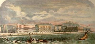Crown Estate Hastings (Restrike Etching) art print by Sumner