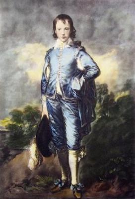 The Blue Boy (Restrike Etching) art print by Thomas Gainsborough