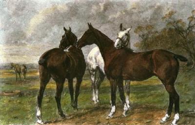 Here Comes the Master (Restrike Etching) art print by Wright