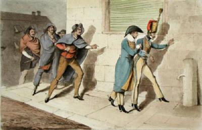 Army Discoveries - Affair (Restrike Etching) art print by Anonymous