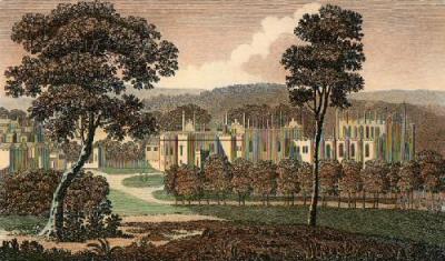 Aukland Castle (Restrike Etching) art print by Anonymous
