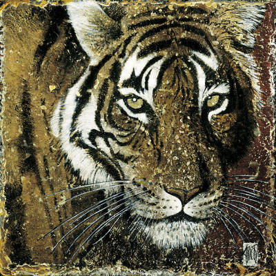 Portrait de tigre