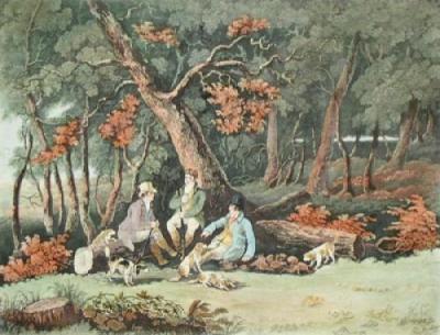 Repast (Restrike Etching) art print by Henry Alken