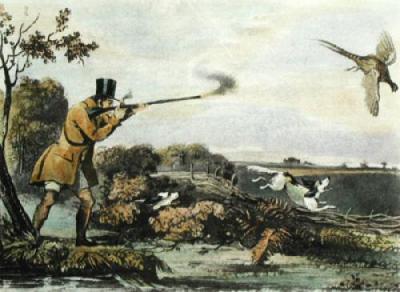 Pheasant Shooting (Restrike Etching) art print by Henry Pyall
