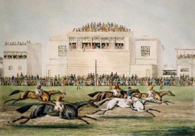 Ascot (Restrike Etching) art print by James Pollard