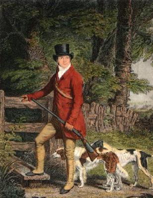 Sportsman, The (Restrike Etching) art print by John Fitz Marshall