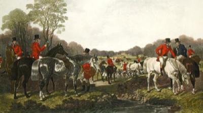The Meet (Restrike Etching) art print by John Frederick Herring
