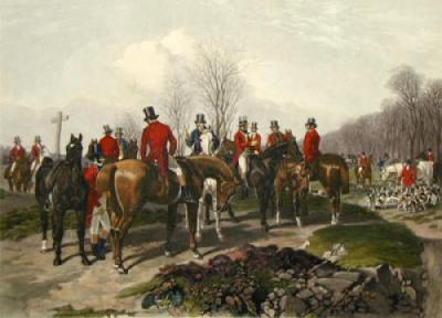 The Meet (Restrike Etching) art print by John Frederick Herring