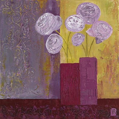 Pivoines mauves II