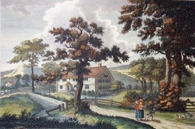 Park House, near Folkestone (Restrike Etching) art print by Noble Barlow