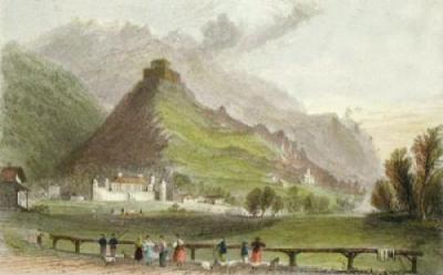 Golorein (Restrike Etching) art print by Thomas Allom