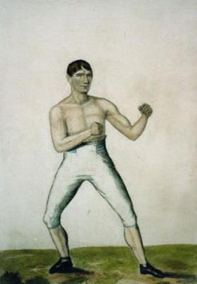 Jack Randell (Restrike Etching) art print by Tom Jones