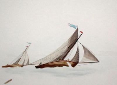 Swallow (Restrike Etching)