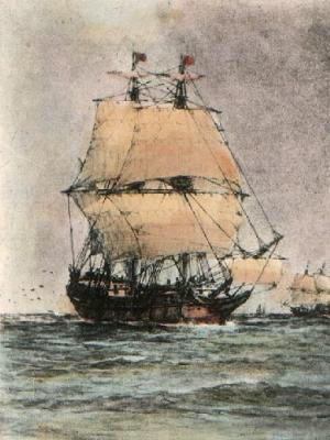 Mayflower, The (Restrike Etching) art print by Wilde Parsons