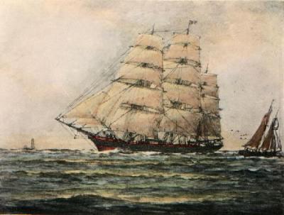 The Glorious Clipper (Restrike Etching) art print by Wilde Parsons