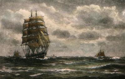 Westward Ho! (Restrike Etching) art print by Wilde Parsons