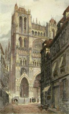 Amiens, France (Restrike Etching) art print by Anonymous