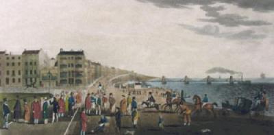 Chain Pier at Brighton (Restrike Etching)