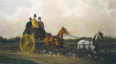 Going to the meet (Restrike Etching) art print by Charles Cooper-Henderson