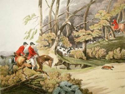 Full Cry (Restrike Etching) art print by Henry Alken
