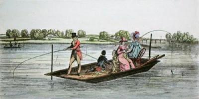 From The River Bank (Restrike Etching) art print by James Pollard