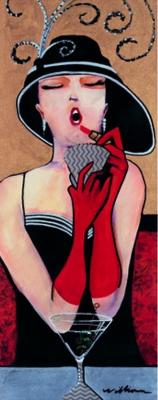Lady You Can't Say No to art print by Jeff Williams