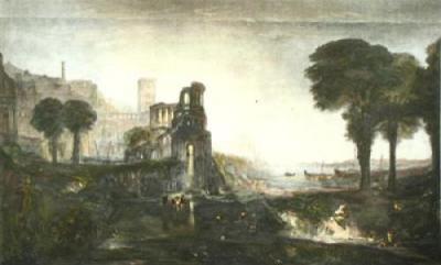 Caligula's Palace (Restrike Etching) art print by Joseph Mallord William Turner