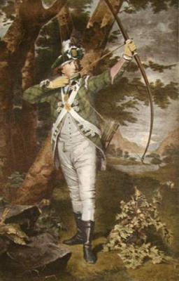 Scottish Archer (Restrike Etching) art print by Sir Henry Raeburn