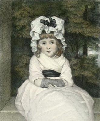 Penelope Boothby (Restrike Etching) art print by Sir Joshua Reynolds