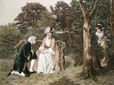 It's best with the First Love (Restrike Etching) art print by William Oliver